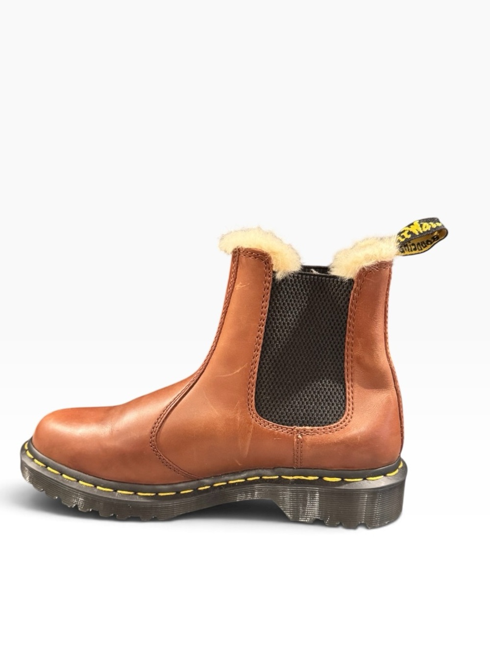 Dr Martens 2976 Leonore Fur Lined Chelsea Boots 8